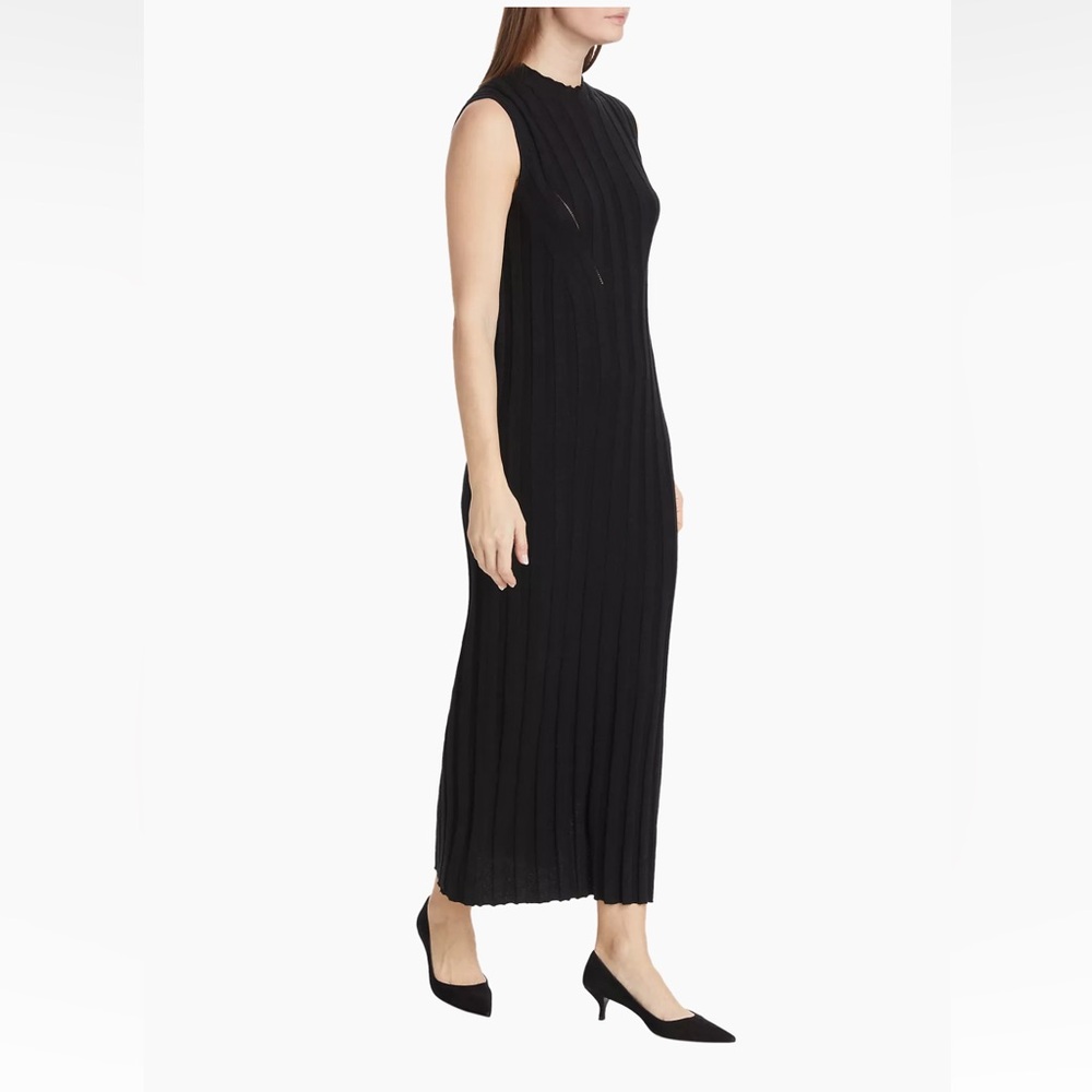 Loulou Studio Kari Rib-Knit Sleeveless Midi-Dress